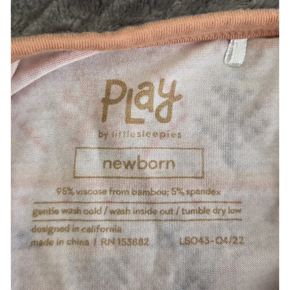 Play By Little Sleepies 95% Viscose‎ Bamboo Body Suit Newborn Harvest Fair Fall